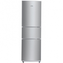 美的(Midea)206升 時(shí)尚三門(mén)三溫冰箱 日耗電0.49度 HIPS環(huán)保內(nèi)膽 閃白銀 BCD-206TM(E)